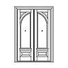 Single segment top lite with shelf over single panel double doors
Panel- Raised
Glazing- IG Single segment top lite with shelf over single panel double doors
Panel- Raised
Glazing- IG