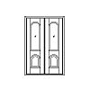 Sinle half-round lite over single half-round panel double doors
Panel- Raised
Glazing- IG Sinle half-round lite over single half-round panel double doors
Panel- Raised
Glazing- IG