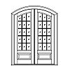 15-Lite over single panel segment top double doors
Panel- Raised
Glazing- SDL 15-Lite over single panel segment top double doors
Panel- Raised
Glazing- SDL
