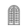 13-Lite half-round double doors
Panel- None
Glazing- SDL 13-Lite half-round double doors
Panel- None
Glazing- SDL