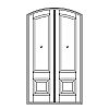 Single lite over single panel segment top double doors
Panel- Raised
Glazing- IG Single lite over single panel segment top double doors
Panel- Raised
Glazing- IG