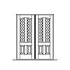 2-Lite over 2-panel double doors
Panel- Raised
Glazing- IG decorative 2-Lite over 2-panel double doors
Panel- Raised
Glazing- IG decorative