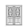 Single lite with shelf over 2-panel double doors
Panel- Flat
Glazing- IG decorative Single lite with shelf over 2-panel double doors
Panel- Flat
Glazing- IG decorative