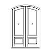 Single lite over single panel, segment top double doors
Panel- Raised
Glazing- IG Single lite over single panel, segment top double doors
Panel- Raised
Glazing- IG