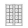 10-Lite double doors
Panel- None
Glazing- IG 10-Lite double doors
Panel- None
Glazing- IG