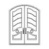 4 -S lite over single panel double doors, arched top, ellipse
Panel- raised
Glazing- IG 4 -S lite over single panel double doors, arched top, ellipse
Panel- raised
Glazing- IG