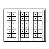 12-Lite double doors with 12-Lite sidelite
Panel- None
Glazing- TDL 12-Lite double doors with 12-Lite sidelite
Panel- None
Glazing- TDL