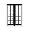 10-Lite french doors
Panel- None
Glazing- SDL