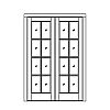 8-Lite french doors
Panel- None
Glazing- TDL