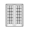 18-Lite french doors
Panel- None
Glazing- SDL