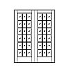 18-Lite french doors
Panel- None
Glazing- SDL