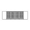 30-Lite lift-and-slide quadruple pocket door
Panel- None
Glazing- SDL