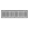 20-Lite lift-and-slide quadruple doors with 20-Lite sidelites
Panel- None
Glazing- SDL