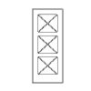3- lite door
Panel- flat
Glazing- IG 3- lite door
Panel- flat
Glazing- IG