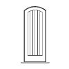 plank panel door half round top
Panel- Raised
Glazing- IG plank panel door half round top
Panel- Raised
Glazing- IG