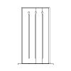 Single lite over single T & G panel door
Panel- V-groove
Glazing- IG Single lite over single T & G panel door
Panel- V-groove
Glazing- IG