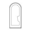 Single lite stile and rail door
Glazing- IG Single lite stile and rail door
Glazing- IG