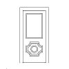 1-lite over 1-panel door
Panel- Raised
Glazing- IG 1-lite over 1-panel door
Panel- Raised
Glazing- IG