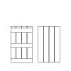 3 panel plank door
Panel- V-groove
Glazing- IG 3 panel plank door
Panel- V-groove
Glazing- IG