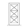 16-lite over single door
Panel- none
Glazing- IG 16-lite over single door
Panel- none
Glazing- IG