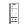 8-Lite full-view door
Panel- None
Glazing- TDL with segment top 8-Lite full-view door
Panel- None
Glazing- TDL with segment top
