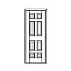 8-Panel door
Panel-Raised
Glazing- None