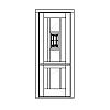 7-Panel Dutch door with speakeasy
Panel- Flat
Glazing- SDL speakeasy