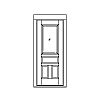 Single Lite over 3-panel door
Panel- Flat
Glazing- IG Single Lite over 3-panel door
Panel- Flat
Glazing- IG