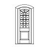 14-Lite over single panel segment top door
Panel- Raised
Glazing- SDL IG 14-Lite over single panel segment top door
Panel- Raised
Glazing- SDL IG