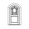5-Lite surrounding single panel over single panel segment top door
Panel- Raised
Glazing- TDL IG 5-Lite surrounding single panel over single panel segment top door
Panel- Raised
Glazing- TDL IG