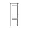 3-Panel door
Panel- Raised
Glazing- None 3-Panel door
Panel- Raised
Glazing- None