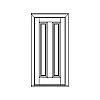 2-Panel door
Panel- Raised
Glazing- None 2-Panel door
Panel- Raised
Glazing- None