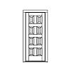 8-Panel door
Panel-Raised
Glazing- None 8-Panel door
Panel-Raised
Glazing- None