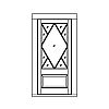 9-Lite over single panel door
Panel- Raised
Glazing- SDL IG 9-Lite over single panel door
Panel- Raised
Glazing- SDL IG