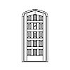 Single lite with 14-panel Gothic-style door
Panel- Raised
Glazing- IG Single lite with 14-panel Gothic-style door
Panel- Raised
Glazing- IG