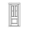 2-Lite over single panel door
Panel- Raised
Glazing- IG 2-Lite over single panel door
Panel- Raised
Glazing- IG