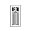 4-Lite over 4-Panel door
Panel- Raised
Glazing- IG 4-Lite over 4-Panel door
Panel- Raised
Glazing- IG