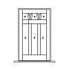 8-Lite door
Panel- None
Glazing- IG 8-Lite door
Panel- None
Glazing- IG