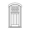 8-Lite with shelf over 3-panel segment top door
Panel- Flat
Glazing- IG with segment top 8-Lite with shelf over 3-panel segment top door
Panel- Flat
Glazing- IG with segment top