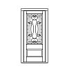 Sinlge lite over single panel door
Panel- Flat
Glazing- IG decorative Sinlge lite over single panel door
Panel- Flat
Glazing- IG decorative