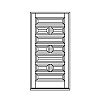 10-Panel door
Panel- Raised
Glazing- None 10-Panel door
Panel- Raised
Glazing- None