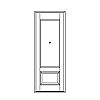 Single lite over single panel door
Panel- Raised
Glazing- IG Single lite over single panel door
Panel- Raised
Glazing- IG