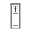 2-Lite over single panel door
Panel- Flat
Glazing- SDL IG 2-Lite over single panel door
Panel- Flat
Glazing- SDL IG