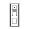 Sinlge lite over 2-panel door
Panel- Raised
Glazing- IG Sinlge lite over 2-panel door
Panel- Raised
Glazing- IG