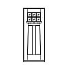 6-Lite with shelf over 2-panel door with angled stiles
Panel- Flat
Glazing- TDL 6-Lite with shelf over 2-panel door with angled stiles
Panel- Flat
Glazing- TDL