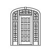 12-Panel door with 10-Lite sidelites and 18-Lite eliptical top wrapped transom
Panel- Raised
Glazing- SDL 12-Panel door with 10-Lite sidelites and 18-Lite eliptical top wrapped transom
Panel- Raised
Glazing- SDL