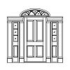 4-Panel door with 3-Lite over single panel transom and Gothic style eliptical transom
Panel- Raised
Glazing- SDL 4-Panel door with 3-Lite over single panel transom and Gothic style eliptical transom
Panel- Raised
Glazing- SDL