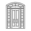 5-Panel door with 4-Lite with shelf over single panel sidelites and 7-Lite segment top transom
Panel- Raised
Glazing- SDL 5-Panel door with 4-Lite with shelf over single panel sidelites and 7-Lite segment top transom
Panel- Raised
Glazing- SDL
