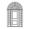 2-Panel door with 6-Lite sidelites and 3-part half round transom
Panel- Raised
Glazing- SDL 2-Panel door with 6-Lite sidelites and 3-part half round transom
Panel- Raised
Glazing- SDL