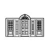 8-Panel door with 3-Panel sidepanels, 12-Lite with shelf over single panel sidelites and segment top transom
Panel- Raised
Glazing- TDL 8-Panel door with 3-Panel sidepanels, 12-Lite with shelf over single panel sidelites and segment top transom
Panel- Raised
Glazing- TDL